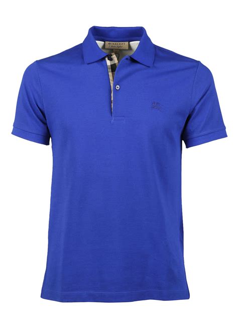 blue burberry polo|burberry polo shirts.